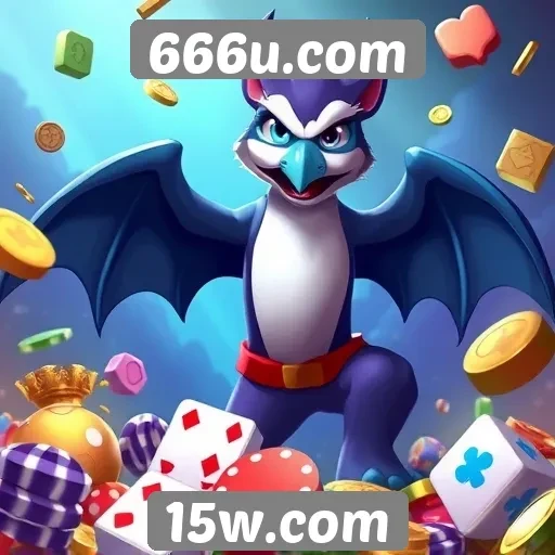 Variedade de jogos disponíveis em 666u.com